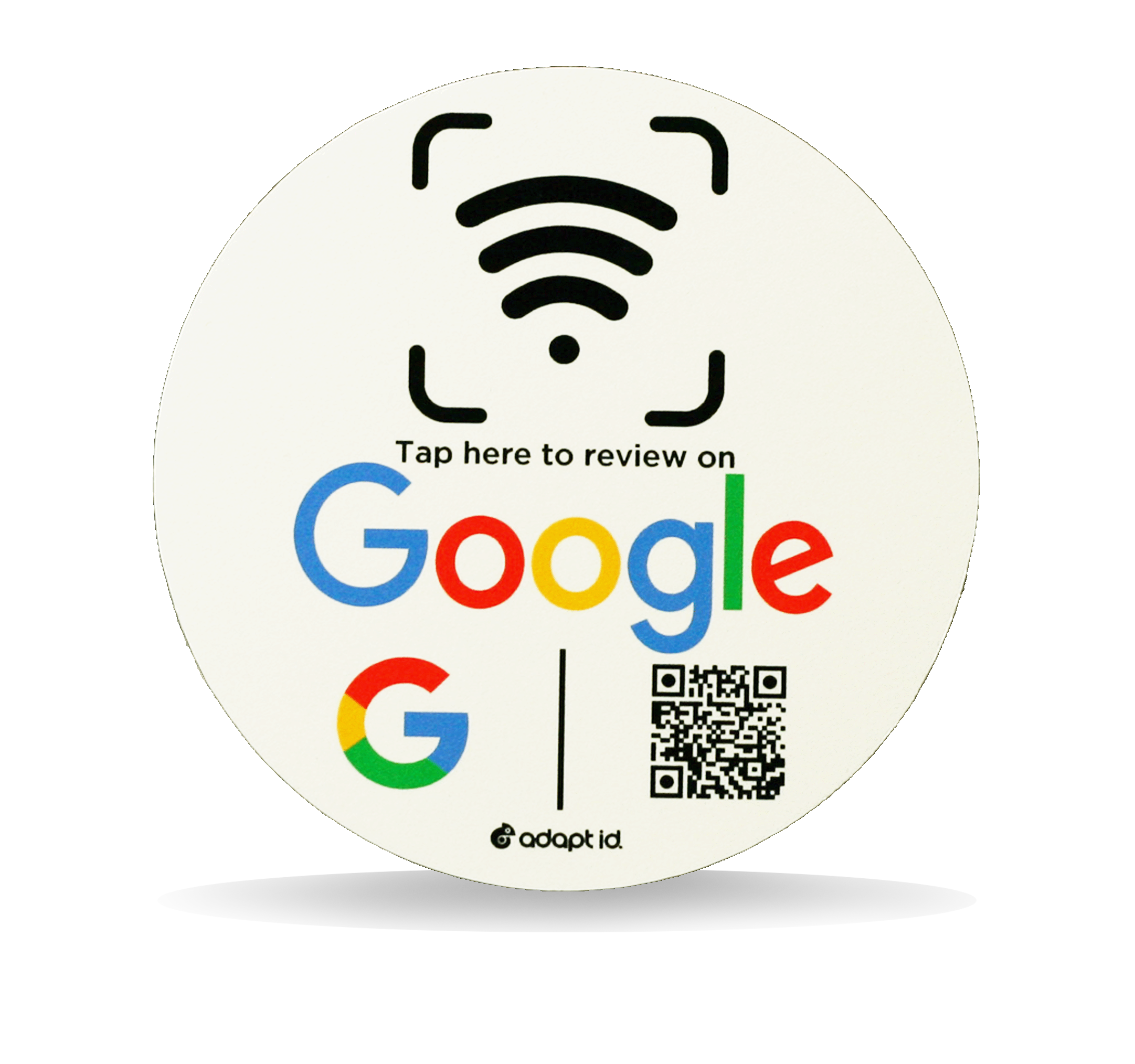 Contactless Google Social Media Placemat