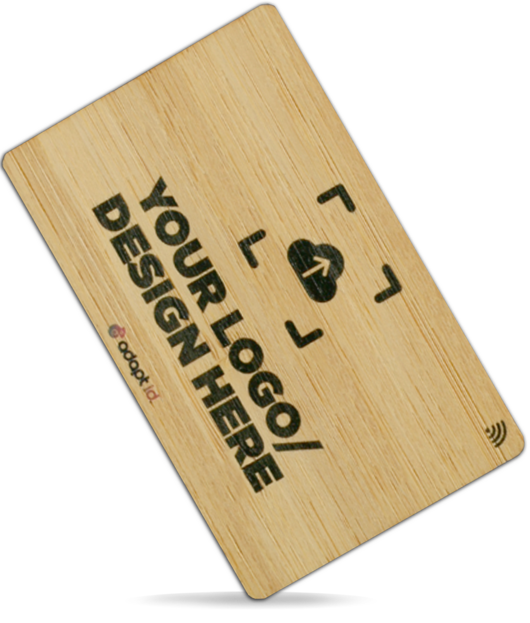 Contactless Bespoke Printed Bamboo Business Card