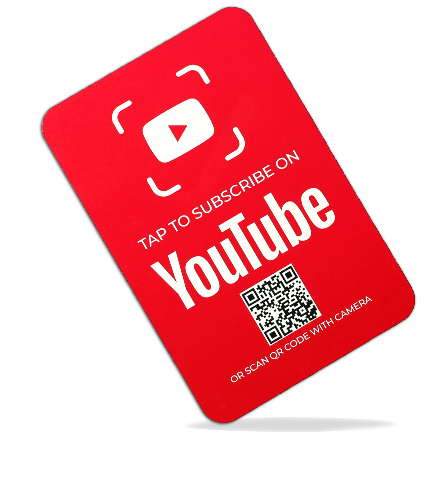 Contactless Youtube Social Media A6 Sign